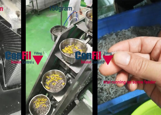 Weigher Multihead веся машины Multihead для машины кожи IP65 рыб морепродуктов водоустойчивой заполняя