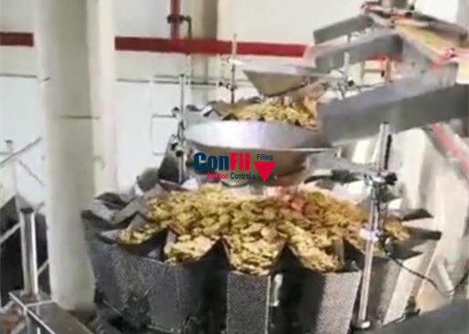 Weigher Multihead веся машины Multihead для опиловочного станка IP63 блинчика пекарни делает водостойким