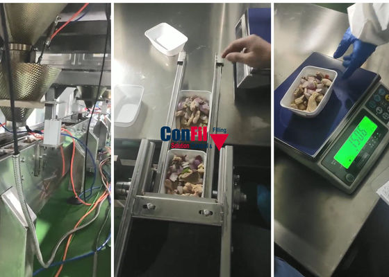 Weigher Multihead веся машины Multihead для готовой Marinated едой машины завалки еды водоустойчивой