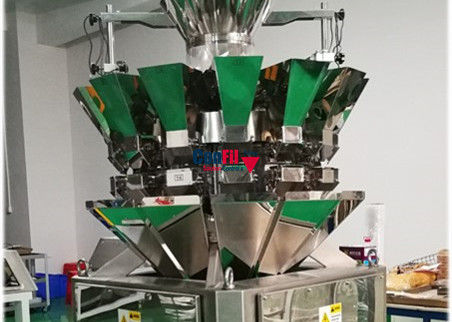 Машина упаковки Weigher Multihead для веся и заполняя бутонов марихуаны в бутылку или контейнер олова