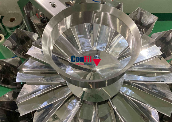 Машина упаковки Weigher Multihead 50 граммов для цветка конопли в контейнеры