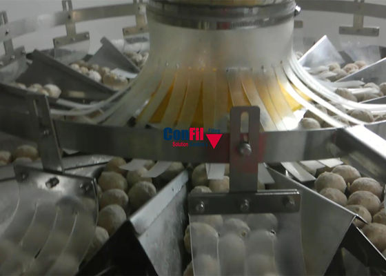 Weigher Multihead веся машины Multihead для замороженных продуктов 2.5Kg вручную собирает