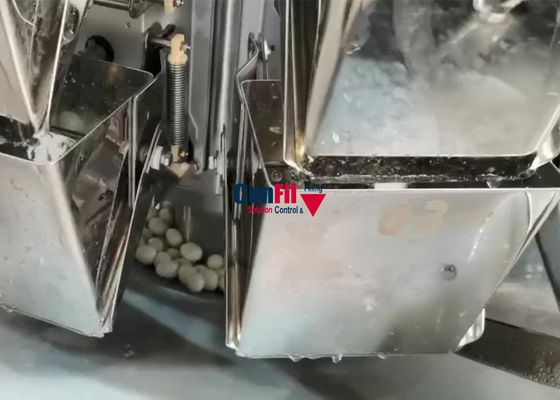 Weigher Multihead веся машины Multihead для машины хрупкой еды яйца триперсток водоустойчивой заполняя