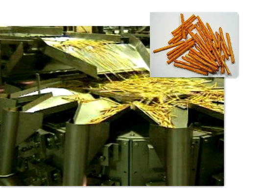 Weigher Multihead веся машины Multihead для продуктов ручки кренделя и формы ручки