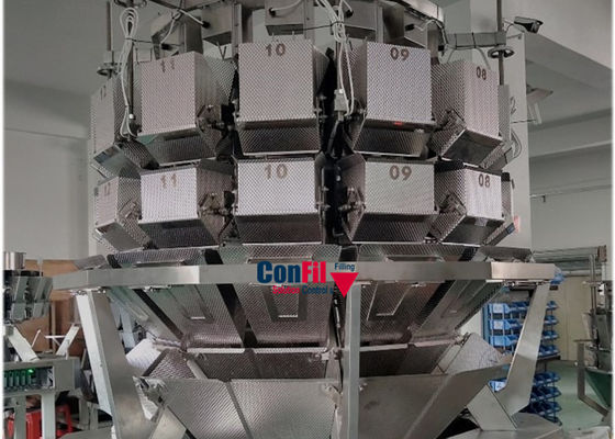 Weigher Multihead веся машины Multihead с более большим хоппером для замороженного филе 10kg цыпленка