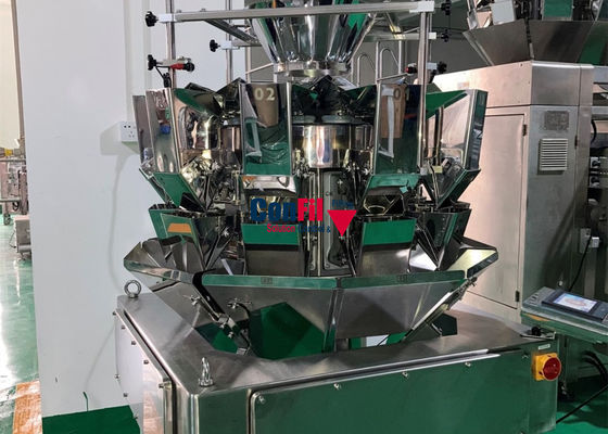 Отполированный поверхностный Weigher SUS304 автоматический Multihead с двойным щитком