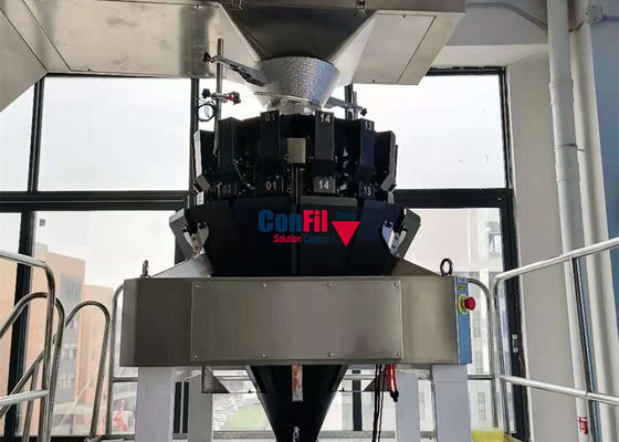 Машина завалки Weigher Weigher 14 Multihead продуктов сыра автоматические главная