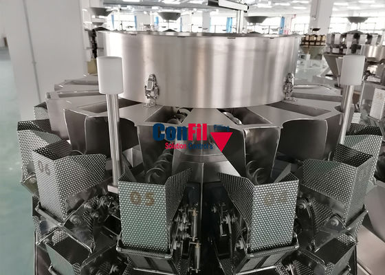 автоматическая веся 14Head и пакуя машина 200gram с чистым хоппером
