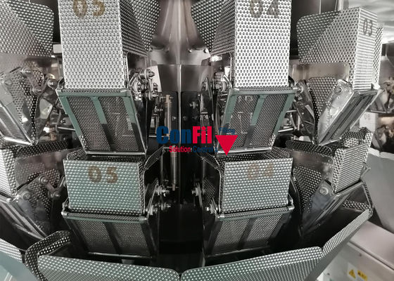 автоматическая веся 14Head и пакуя машина 200gram с чистым хоппером