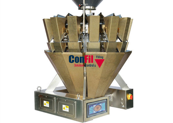 Multi машина завалки Weigher головы машины упаковки 14 головы 200gram выбила поверхностное