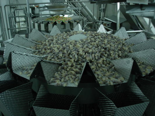 Машина упаковки конфеты медведя Weigher Multihead камедеобразная 500 граммов водоустойчивая