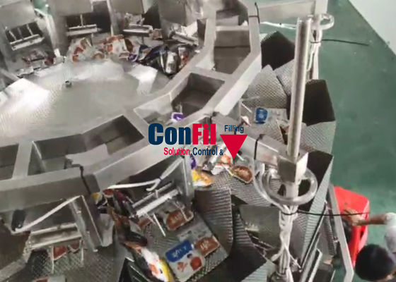Weigher Multihead веся машины Multihead для считать мешки или сухую разрядку избыточного веса еды