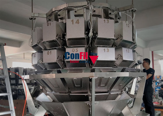 Weigher Multihead веся машины Multihead для считать мешки или сухую разрядку избыточного веса еды