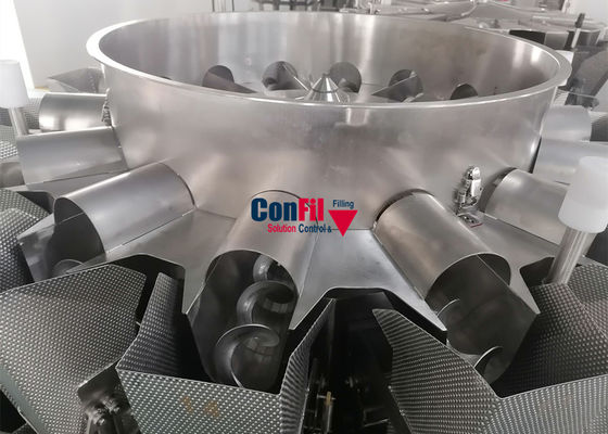 Машина упаковки Weigher Multihead для замороженной Diced системы машины упаковки вакуума цыпленка роторной