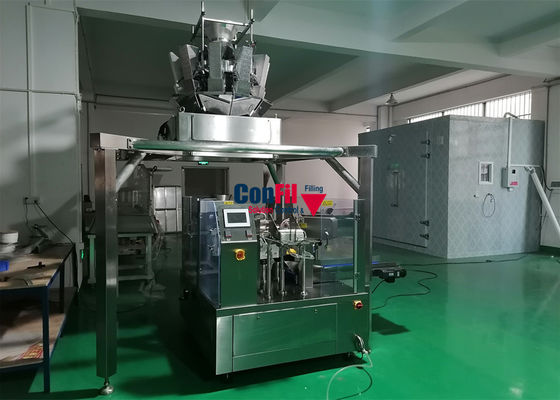 7kW 2000 машин упаковки мешка Premade грамма роторных для кусков сладкого картофеля
