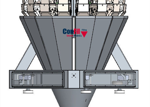 Weigher Multihead веся машины Multihead для Weigher завалки салата Shap лист салата овоща