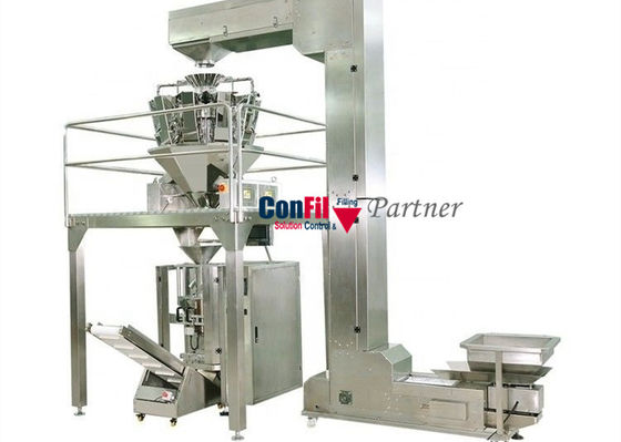 Машина упаковки Weigher Multihead для Яблока отрезает систему упаковки VFFS плода