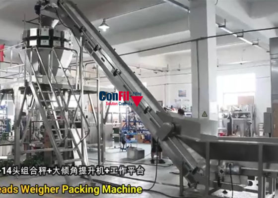 Машина упаковки Weigher Multihead для системы упаковки овоща ростка фасоли VFFS