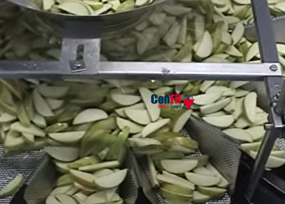Водоустойчивая машина Multihead веся для кусков 2000gram Яблока