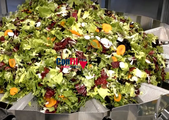 Weigher Multihead веся машины Multihead для Weigher завалки салата Shap лист салата овоща