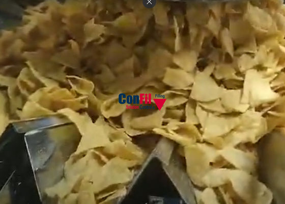 Машина упаковки Weigher Multihead для прессованной системы упаковки закуски мозоли Sanck высокоскоростной