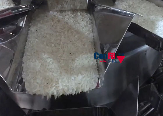 Weigher Multihead веся машины Multihead для зерен хлопьев риса делает машину водостойким завалки