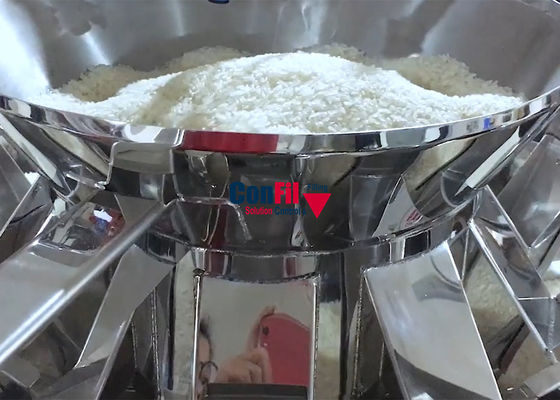 Weigher Multihead веся машины Multihead для зерен хлопьев риса делает машину водостойким завалки